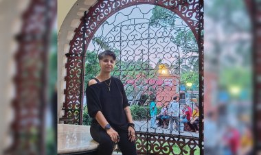 Amrita Tiwary expressed her feelings , thoughts & experience through art