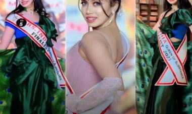 Deblina Sarkar Representing INDIA in Woman Of The Universe, held at Dubai