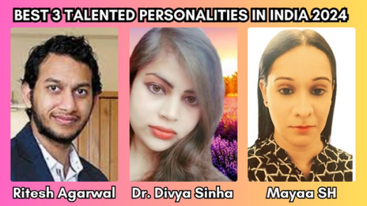 Best 3 Talented Personalities In India | 2024 latest updated list